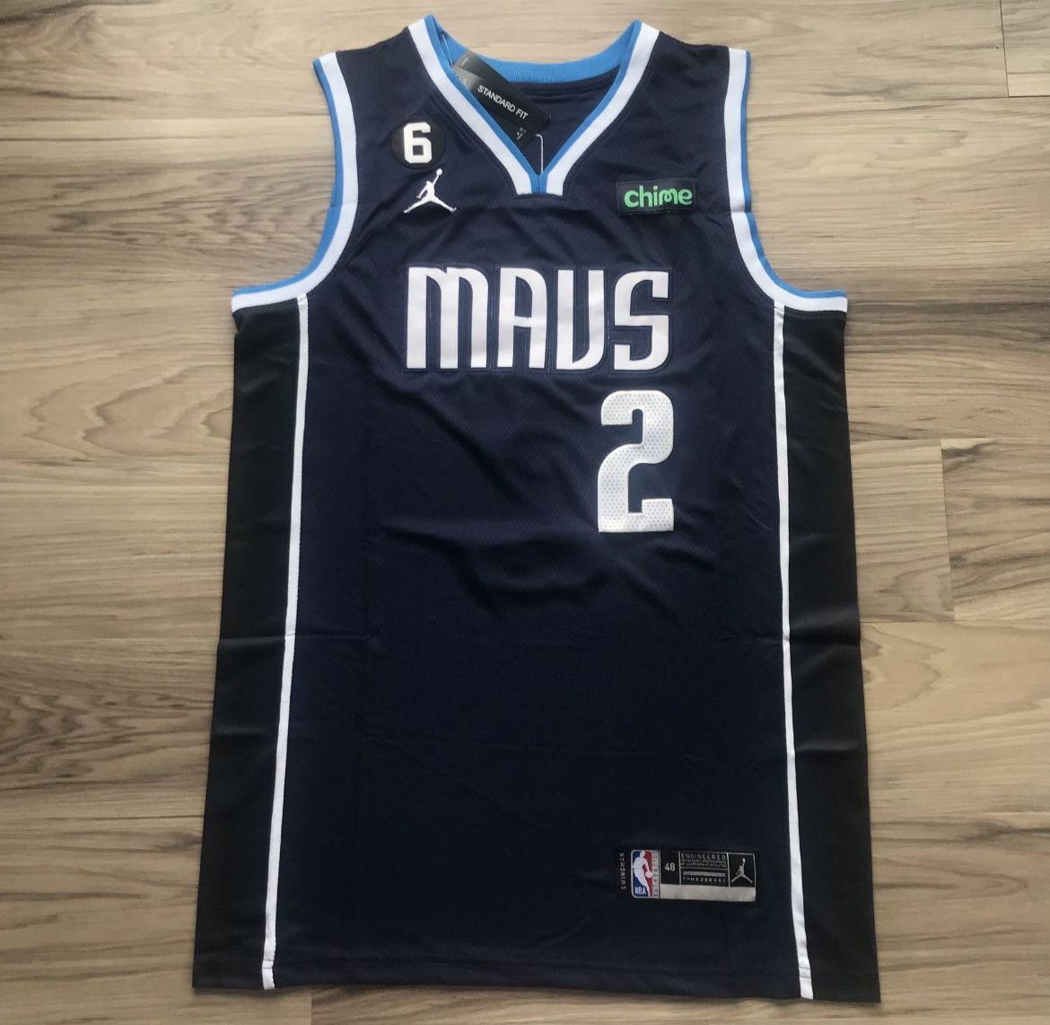 Kyrie Irving Mavs Jersey Size Large