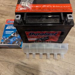 Duralast Power Sports / Motorcycle Battery 