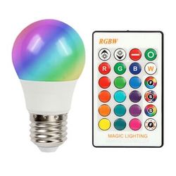 LED RGB Bulb with Remote Control