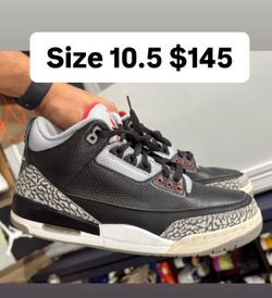 Jordan black cement 2018 size 10.5