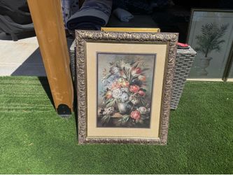 Large painting flowers