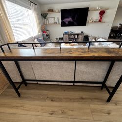Extra Long Entry Way Console Table 