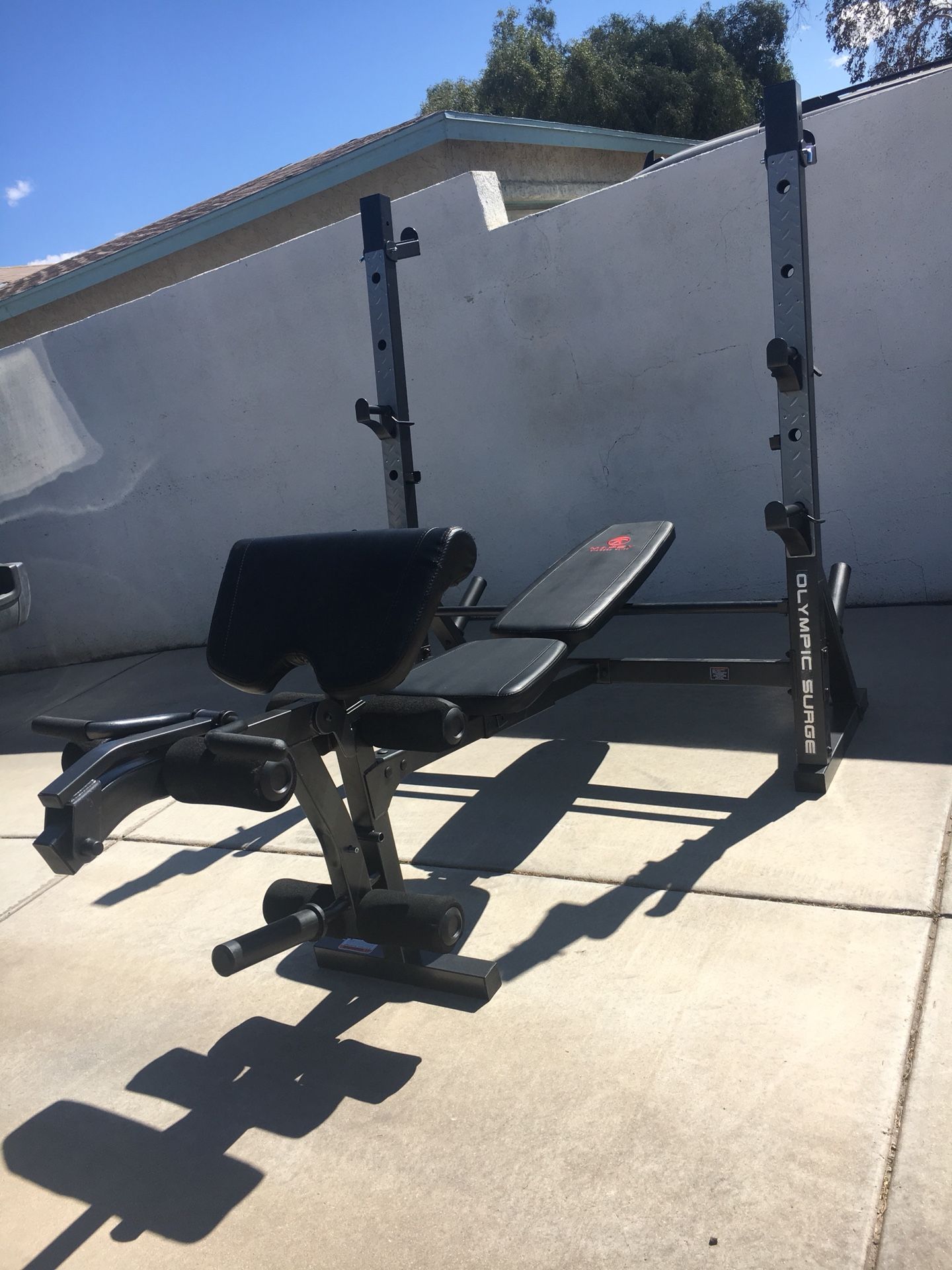 Marcy Diamond Elite Olympic Weight Bench/Squat