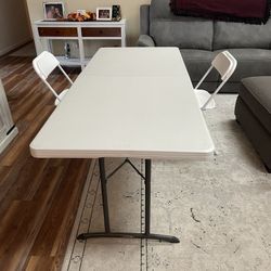 Folding  Tables  and Chairs