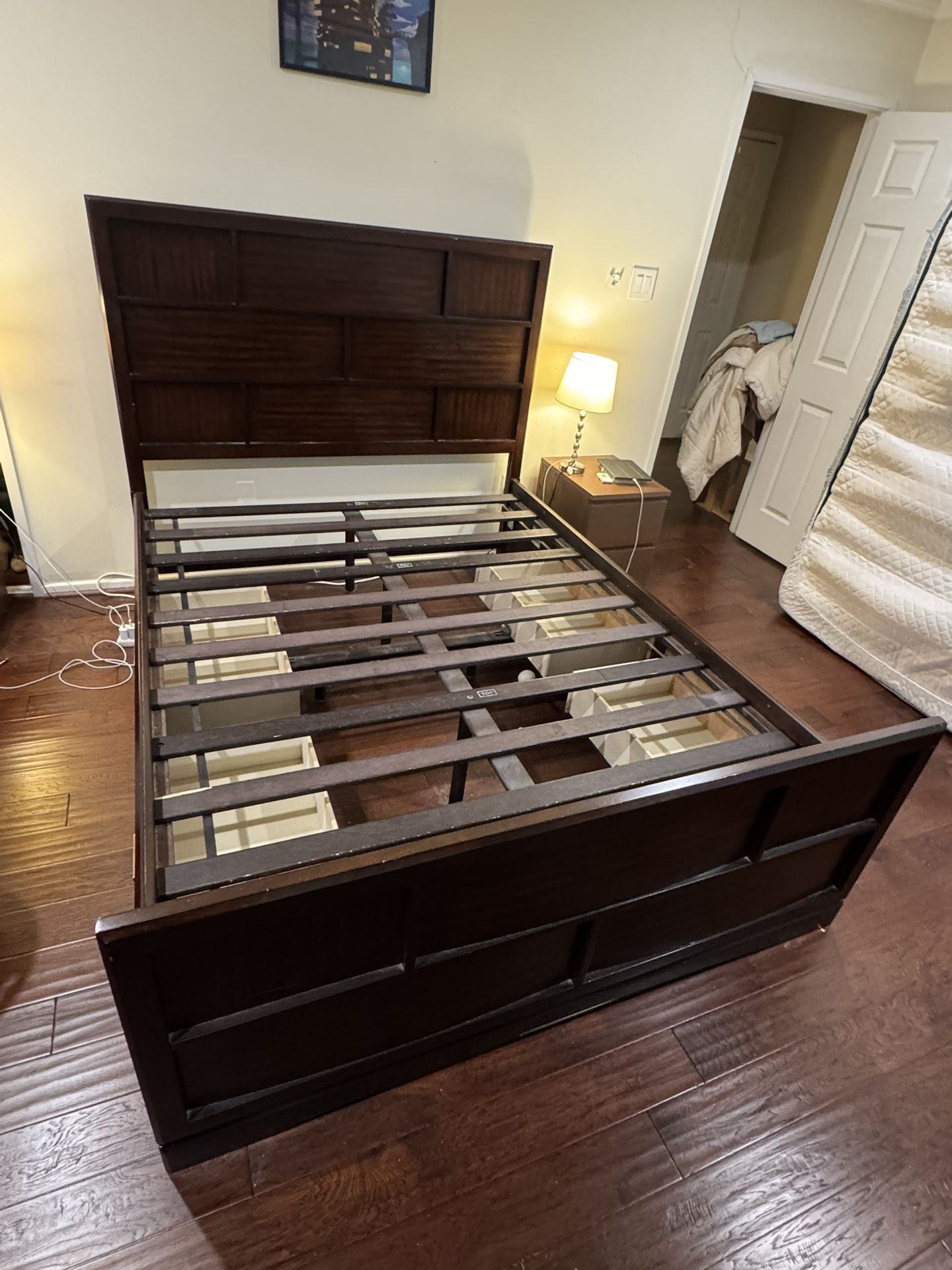 Queen Bed Frame and Dresser