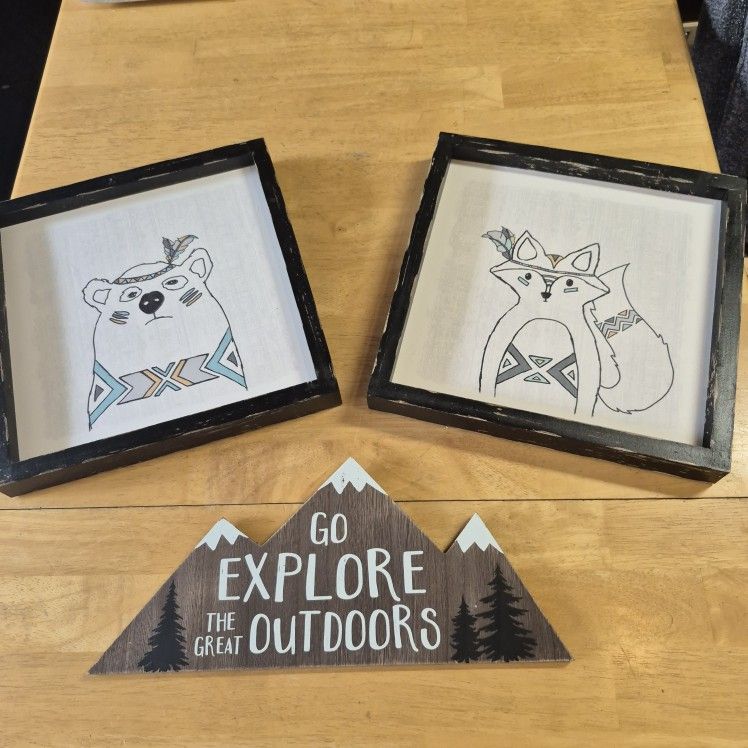 Woodland Wall Decor For Child