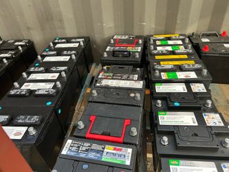 New and rebuilt and used car Batterys