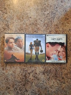 The Shawshank Redemption, The Blind Side, and I am Sam