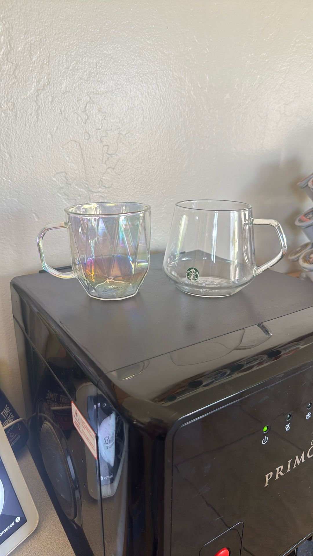 Starbucks Glass Coffee/ Tea Cups