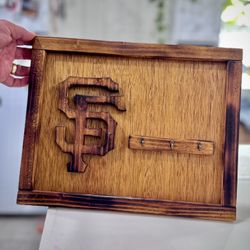 NEW HANDCRAFTED SF GIANTS KEY HANGER