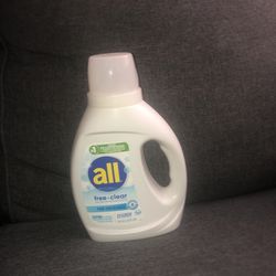 Lot of 10 All free & clear Laundry Detergent