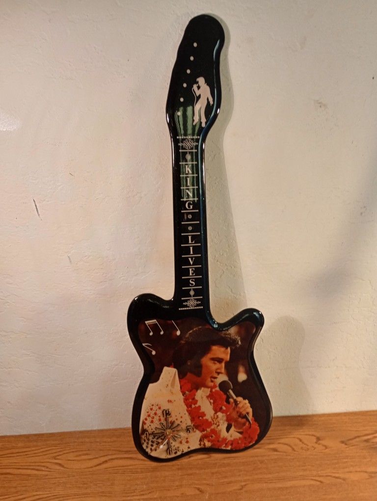Elvis Presley Lacquered Shaped Guitar