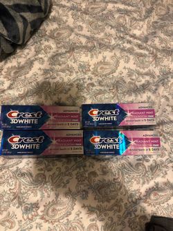 Crest tooth paste