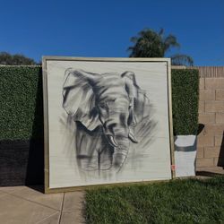 Beautiful Elephant Wall Art