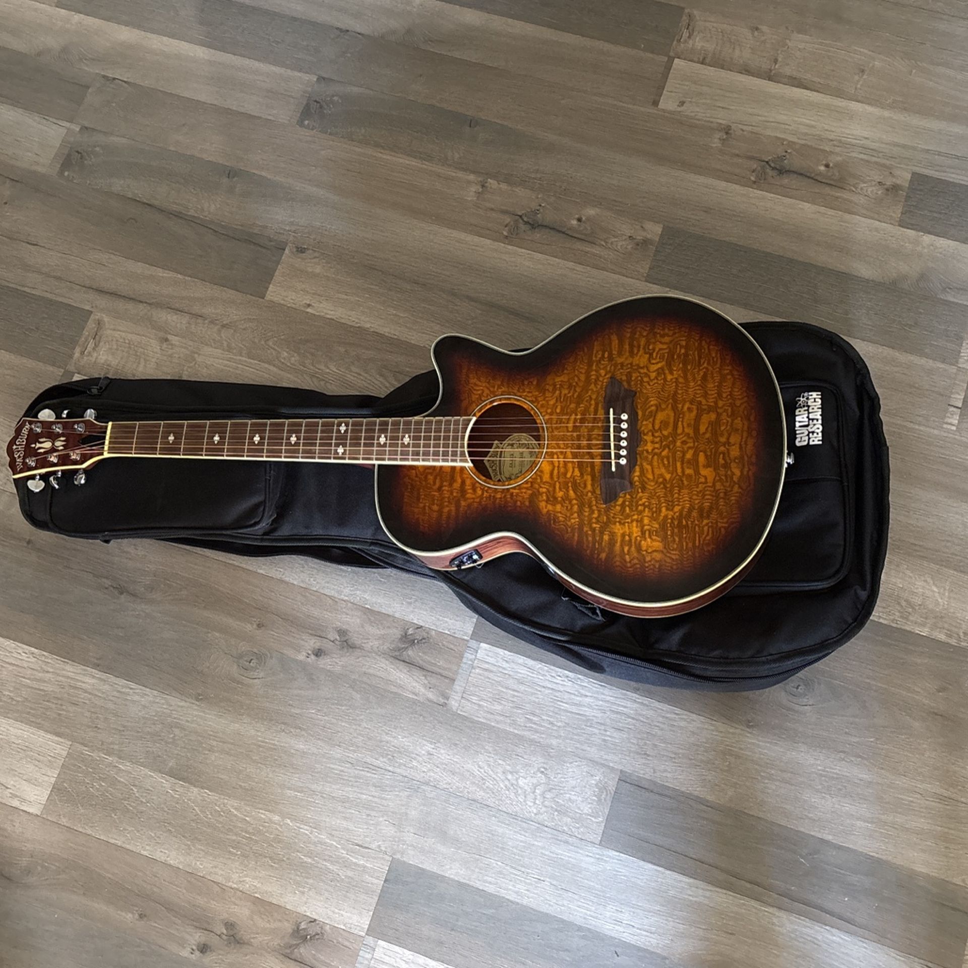 Acoustic Electric Guitar - Washburn