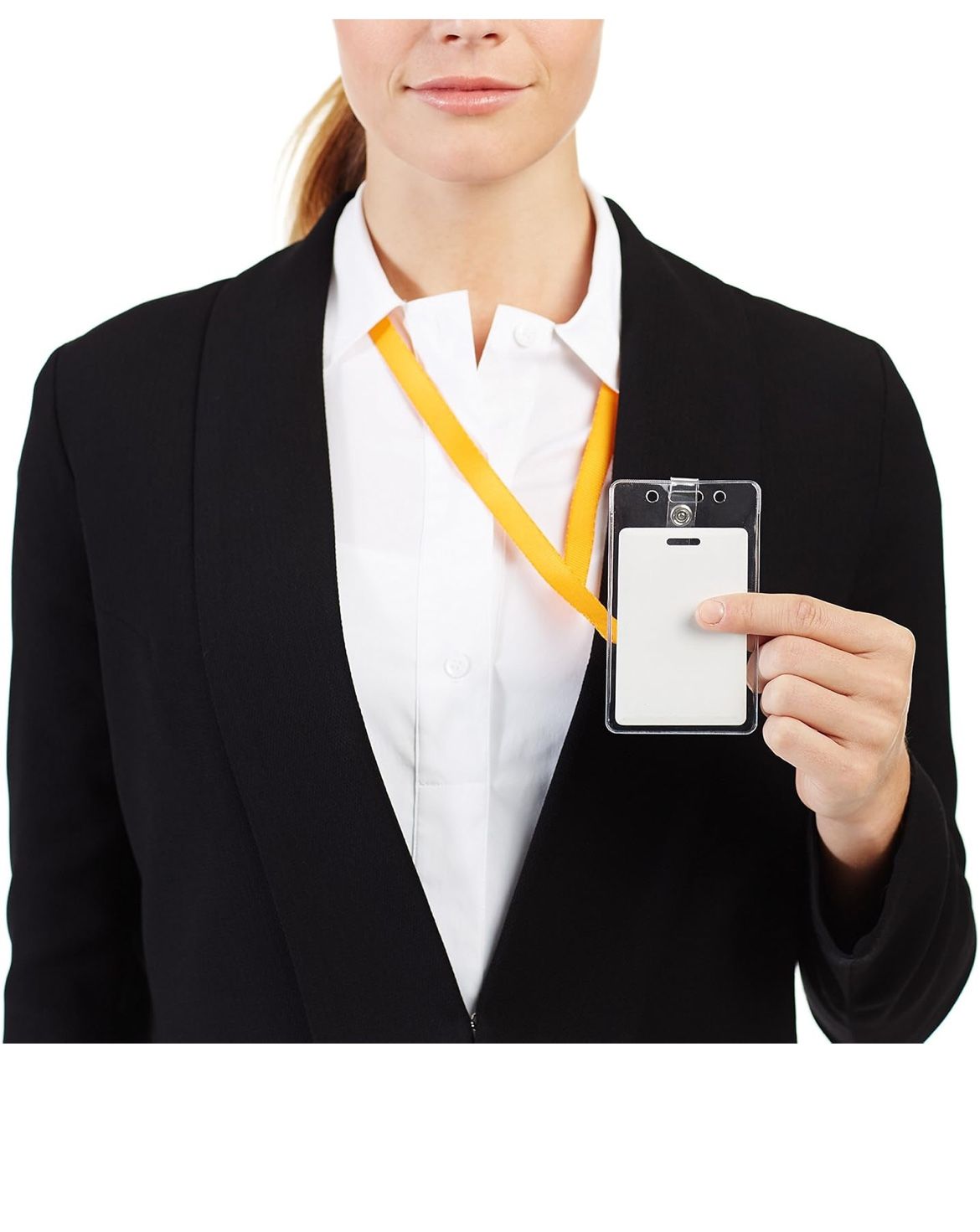 Vertical Badge Holders Waterproof  Fit 2"/3 ,3"/2"Insert 100 Holders
