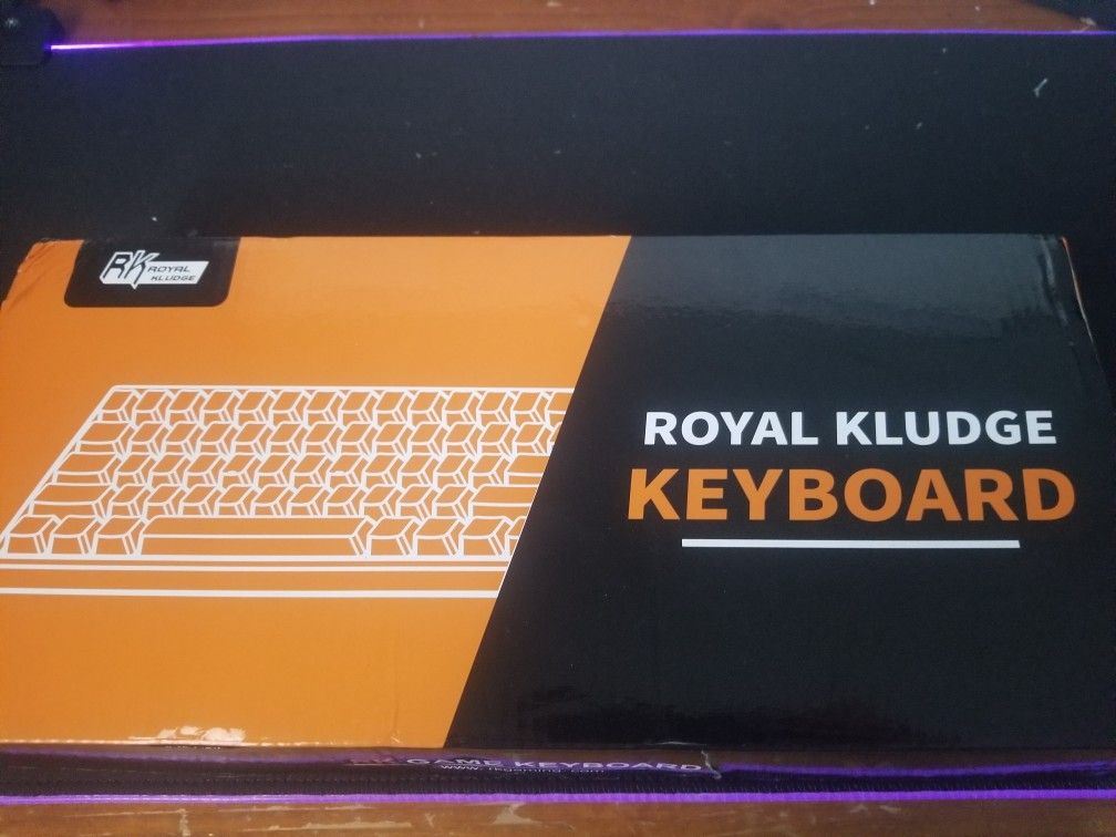 RK61 60% keyboard white