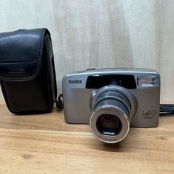 Vintage Konica Z-up 110 Point & Shoot 35mm Film Camera (1998)