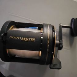  Ocean master trolling reel.    Offshore angler. 