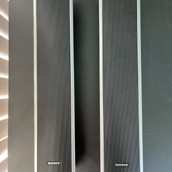 SONY SS-TS82 Left and Right Channel Front Speakers. 