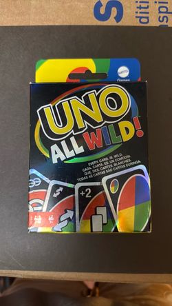 UNO All Wild Card Game by Mattel