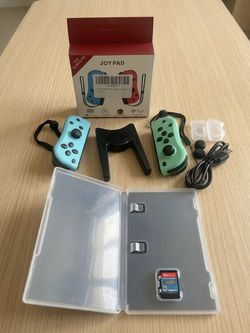 Nintendo Switch Joy-Con Bundle with Game Card Case