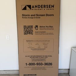 Andersen 4000 Security Storm Door