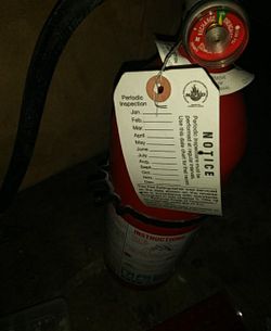 fire extinguisher