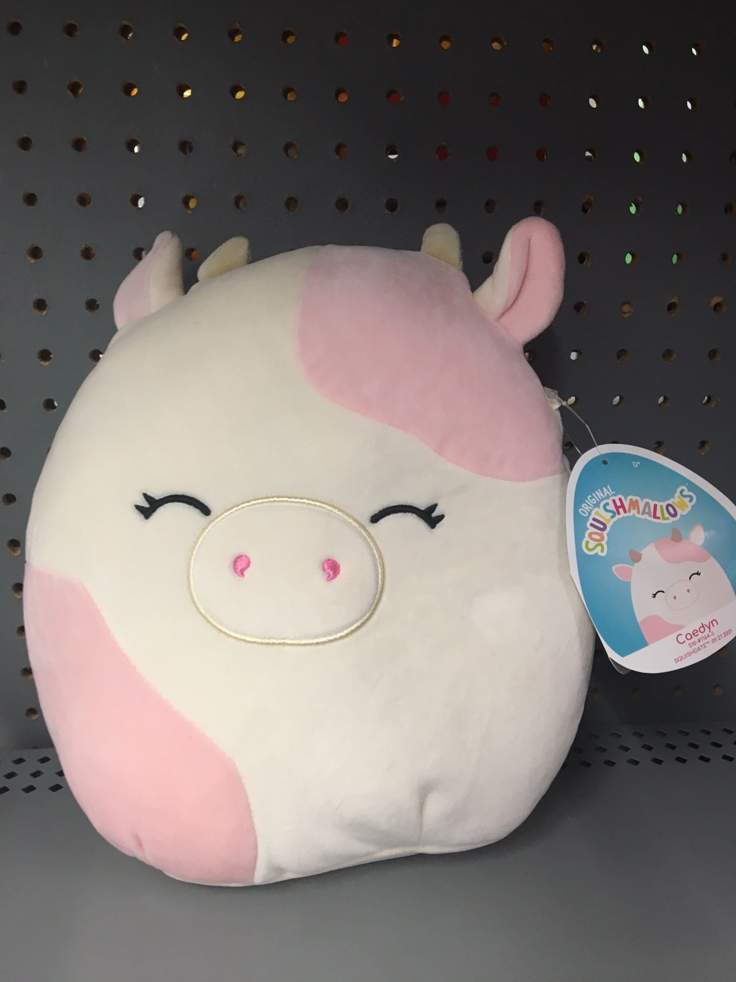 Squishmallow Caedyn 10” Cow
