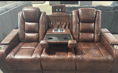Olivia 🎉 brand new/ modern/luxury 🌼 power reclining sofa and loveseat/ Living Room set