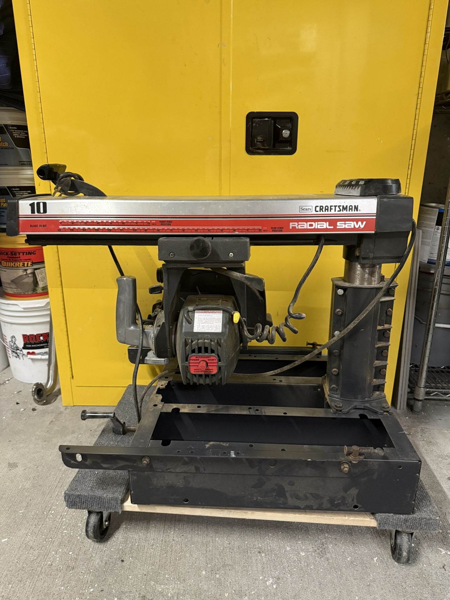 10” Radial Arm Saw – Craftsman 113.199200 (Well Used)