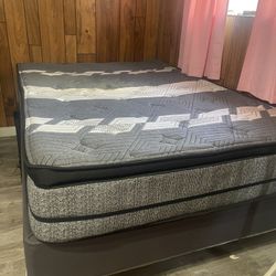 Full Size Mattress/ Box Spring/ Bed Frame