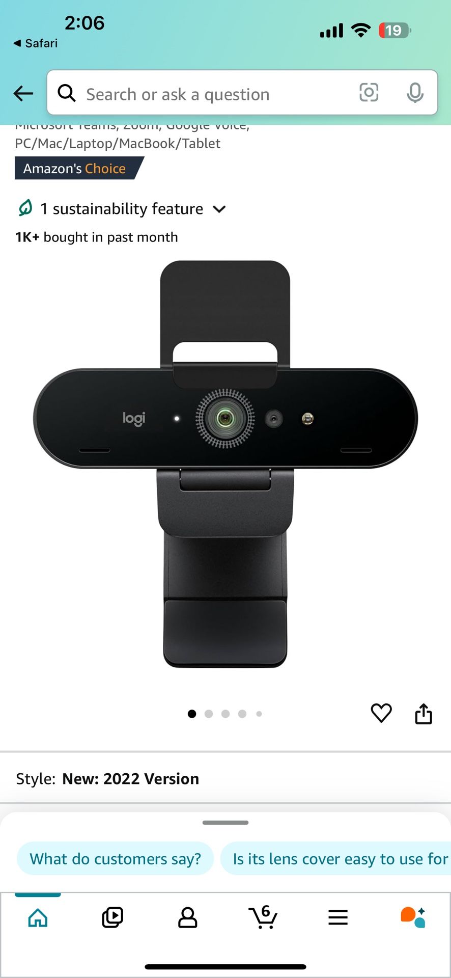 Logitech Pro Webcam 4k