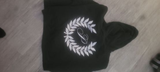 Victoria secret crop top zip up hoodie xl