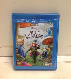 Disney's ALICE IN WONDERLAND BLUE-RAY + DVD