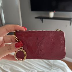 yves saint laurent YSL Genuine Card Case Key Holder