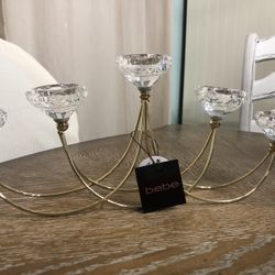 Votive/tea light Diamond Shaped crystal Table Center