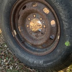 Bfgoodrich Rugged Terrain A/T 265/70r17