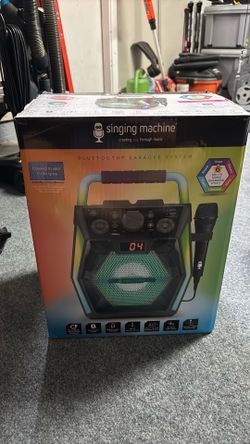 Singing Machine Bluetooth Karaoke System