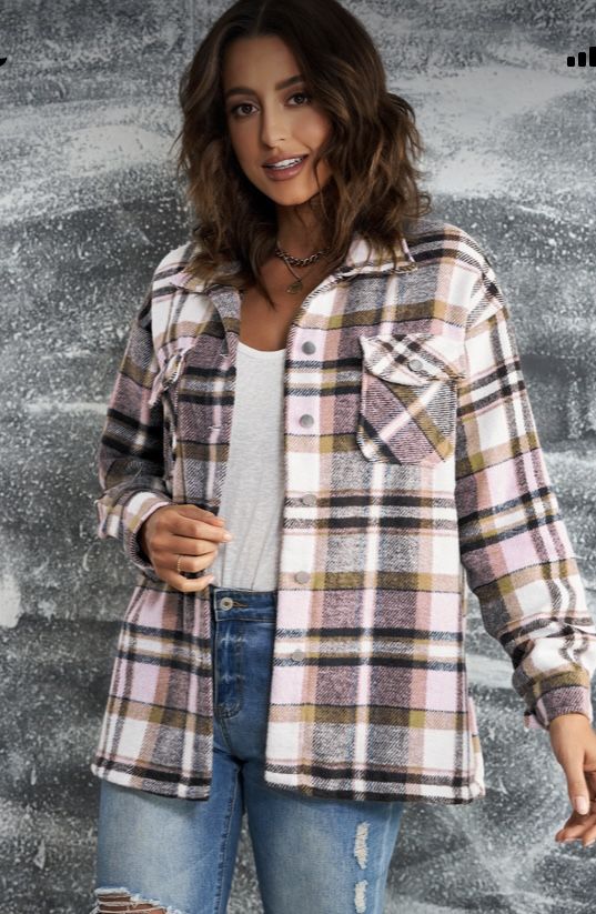 Plaid Jacket/ Shirt