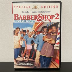 Barbershop 2 Back In Business DVD Special Edition Ice Cube Y2K Hip-Hop 2004