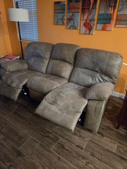 Sofa and love seat