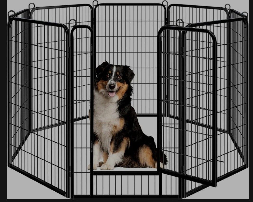 47 Inch Heavy Duty Metal Playpen 8 Pcs.