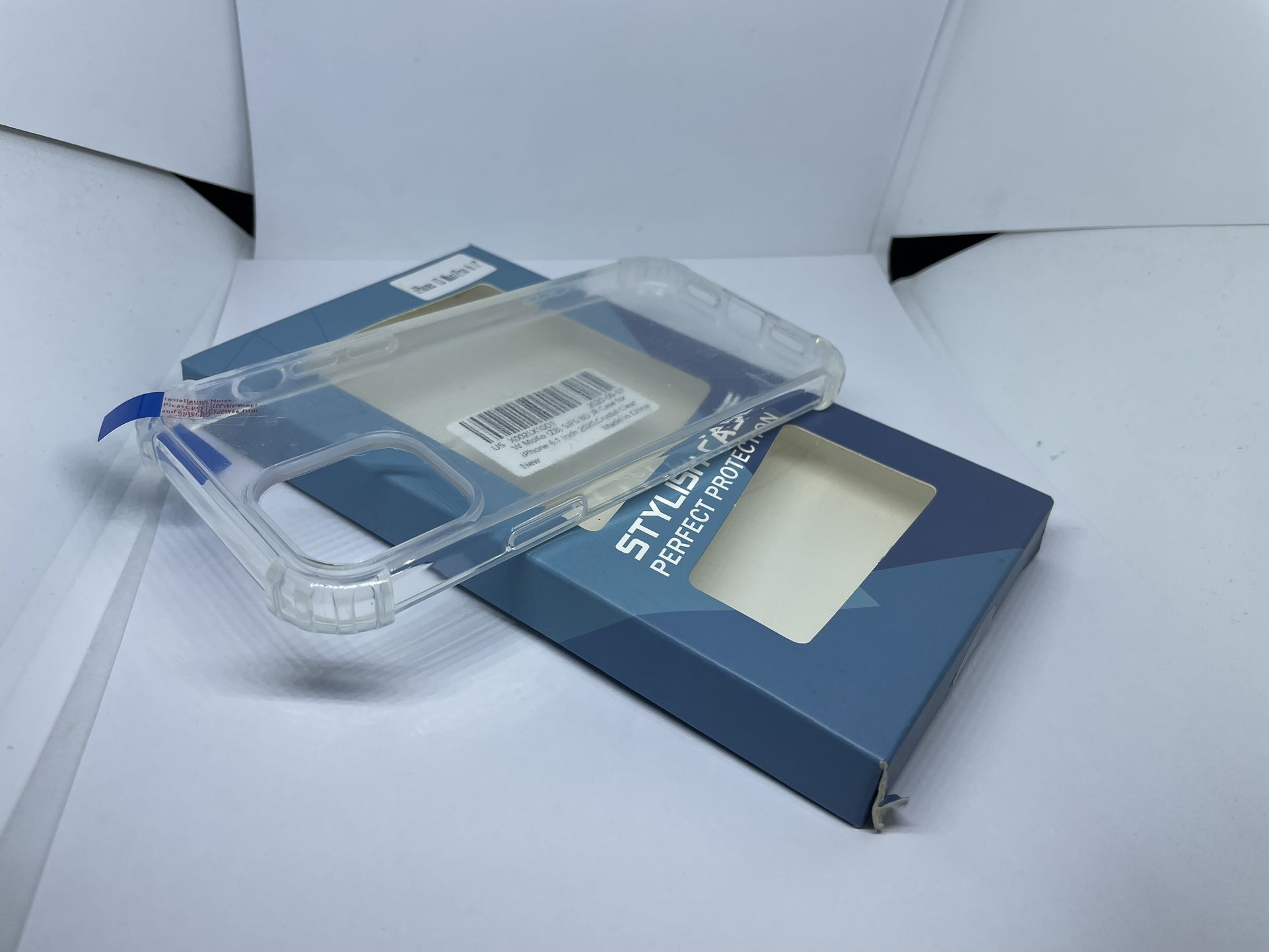 For iPhone 12 / 12 Pro Clear Hard Case Cover Protector