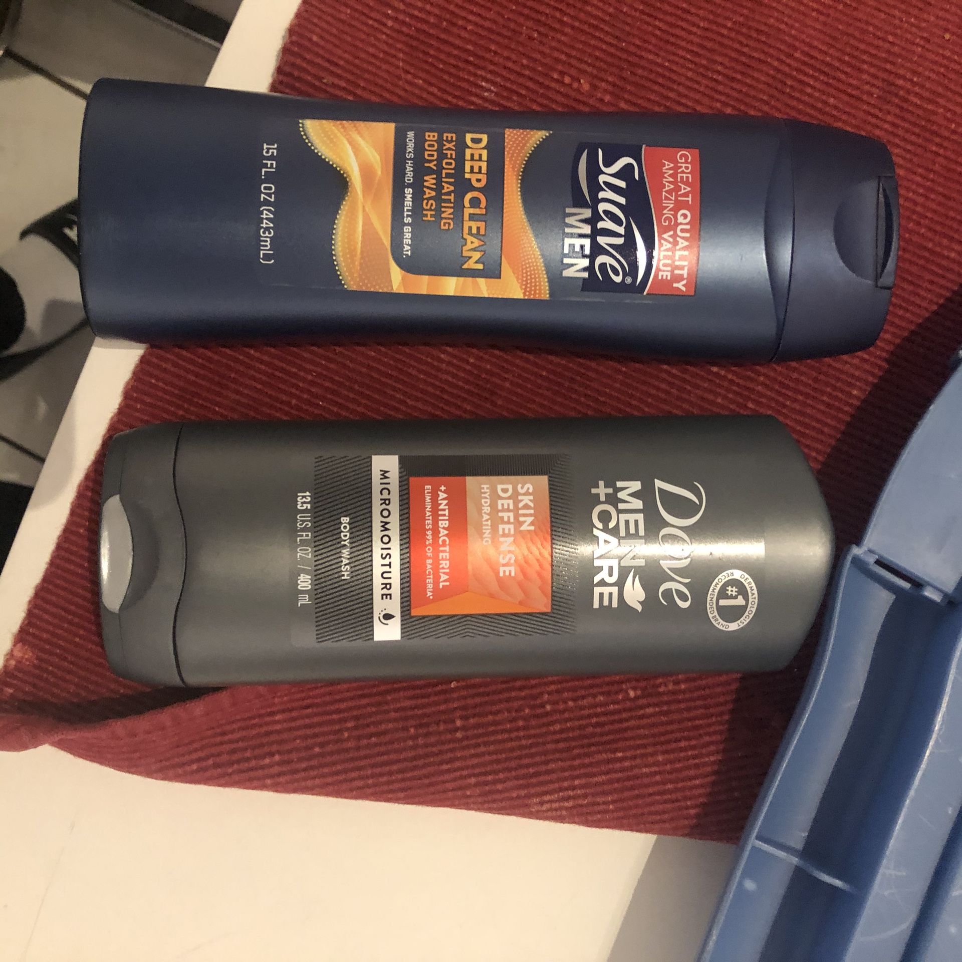 Suave ,old Spice And Dove Bath Wash
