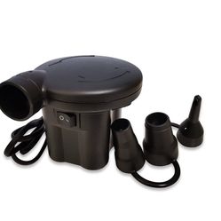 ELECTRIC AIR PUMP FOR INFLATABLES AIR MATTRESS BEDS AND TOYS WITH 3 NOZZLES