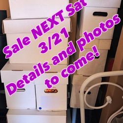 Comic Sale Sat 3/21!