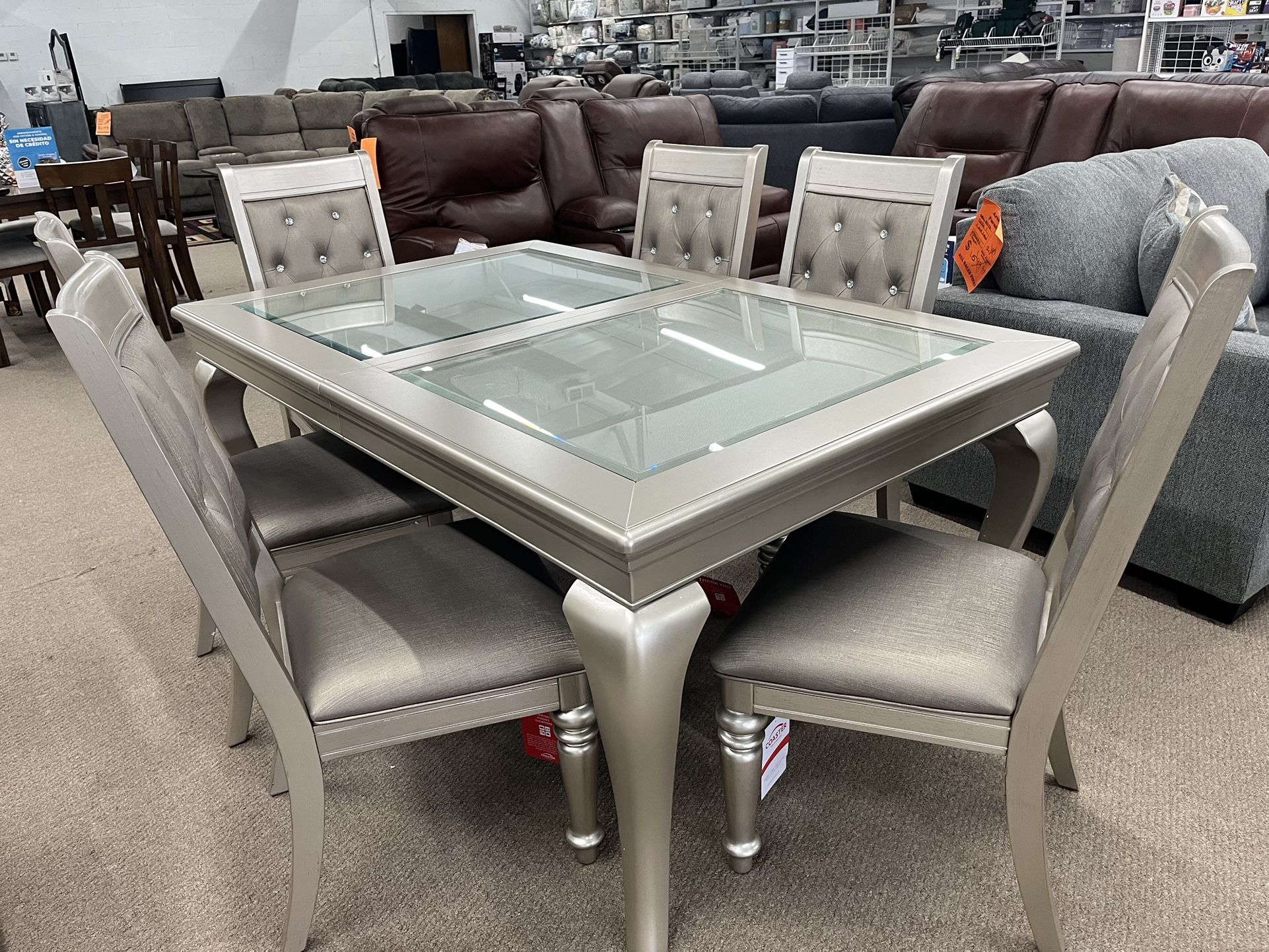 Luxury Table 6 Chairs