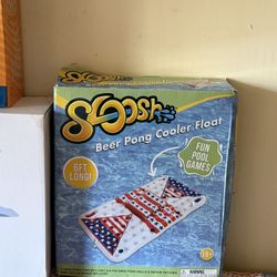 Beer Pong Cooler Float