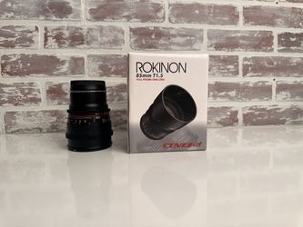 Rokinon 85mm T1.5
